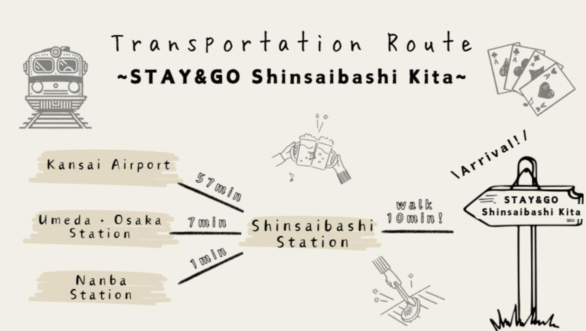 Stay & Go Shinsaibashi-Kita Osaka Eksteriør billede